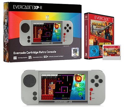 Einfach und sicher online bestellen: Blaze Evercade EXP-R inkl. Duke Nukem Collection 1 in Österreich kaufen.