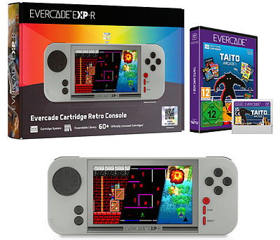 Einfach und sicher online bestellen: Blaze Evercade EXP-R inkl. Taito Arcade 1 in Österreich kaufen.