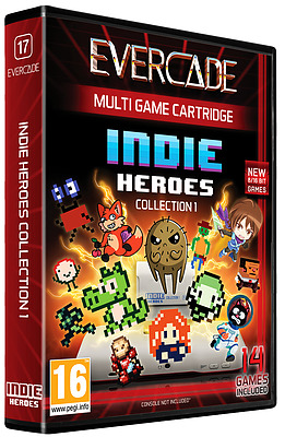 Einfach und sicher online bestellen: Blaze Evercade Indie Heroes Cartridge 1 in Österreich kaufen.