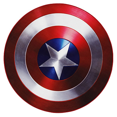 Einfach und sicher online bestellen: Captain America Bettvorleger Shield in Österreich kaufen.