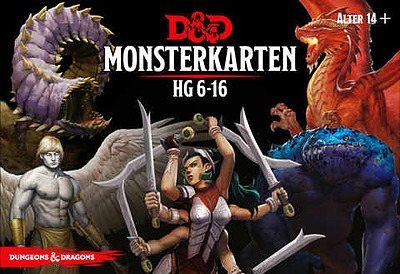 Einfach und sicher online bestellen: Dungeons & Dragons: Monster Deck 6-16 in Österreich kaufen.