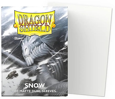 Einfach und sicher online bestellen: Dragon Shield Dual Matte - Snow in Österreich kaufen.