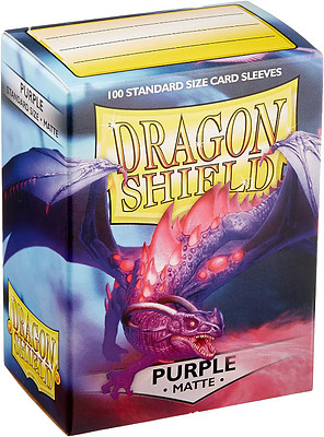 Einfach und sicher online bestellen: Dragon Shield Matte - Purple in Österreich kaufen.