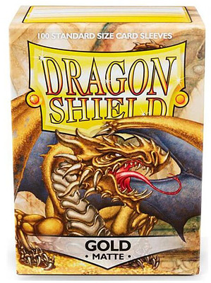 Einfach und sicher online bestellen: Dragon Shield Matte - Gold in Österreich kaufen.