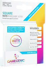 Einfach und sicher online bestellen: Gamegenic - Matte Square-Sized Clear 50 in Österreich kaufen.