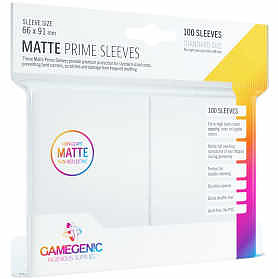 Einfach und sicher online bestellen: Gamegenic - Matte Prime Sleeves White 100 in Österreich kaufen.