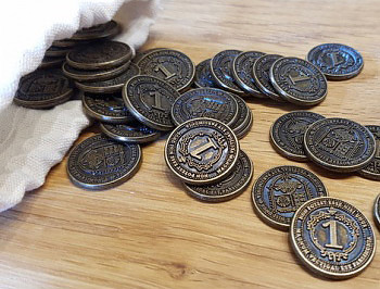 Einfach und sicher online bestellen: Glen More II Chronicles Metal Coins in Österreich kaufen.
