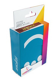 Einfach und sicher online bestellen: Keyforge: Aries Deck Box Blue in Österreich kaufen.