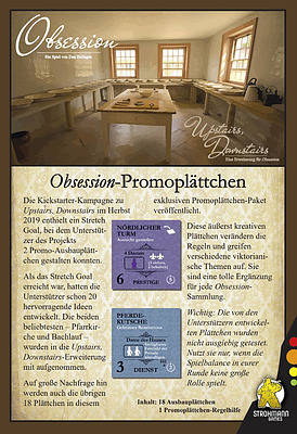 Einfach und sicher online bestellen: Obsession - Promo Plättchen in Österreich kaufen.