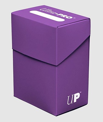 Einfach und sicher online bestellen: Ultra Pro Deck Box Solid Purple in Österreich kaufen.