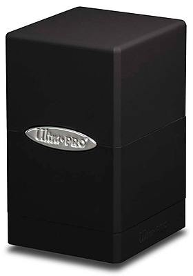Einfach und sicher online bestellen: Ultra Pro Black Satin Tower Deckbox in Österreich kaufen.