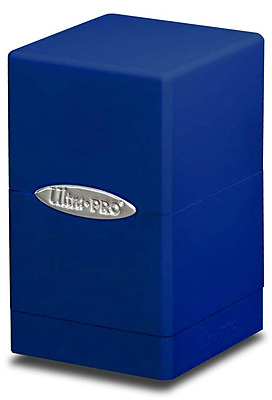 Einfach und sicher online bestellen: Ultra Pro Blue Satin Tower Deckbox in Österreich kaufen.