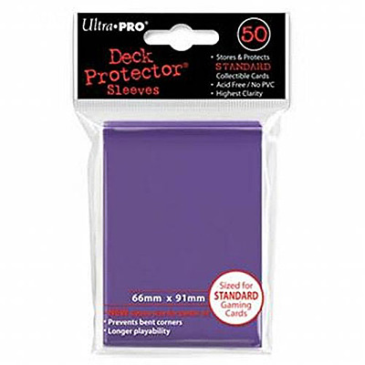 Einfach und sicher online bestellen: Ultra Pro Deck Protector Purple (50) in Österreich kaufen.