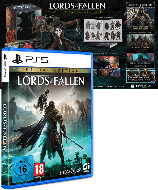 Lords of the Fallen - Digital PS5 - Edição Padrão - GameShopp