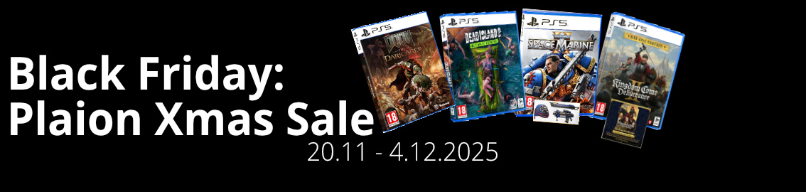 Plaion Xmas Sale vom 20.11 bis zum 4. Dezember 2025