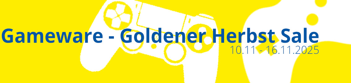 Gameware Goldener Herbst 2025 vom 10. bis zum 16. November 2025
