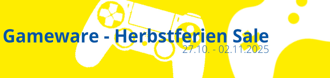 Gameware Herbstferien Sale 2025 Gameware Herbstferien Sale 2025
