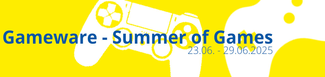 Gameware - Summer of Games vom 23. Juni bis zum 29. Juni 2025 Gameware - Summer of Games vom 23. Juni bis zum 29. Juni 2025