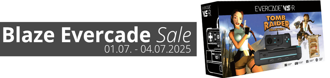 Blaze Evercade Sale vom 01. Juli bis zum 04. Juli 2025