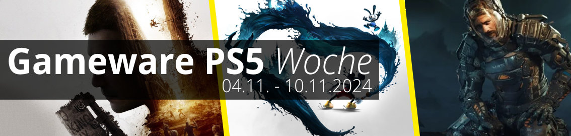 Gameware PS5 Woche vom 4. bis zum 10. November 2024