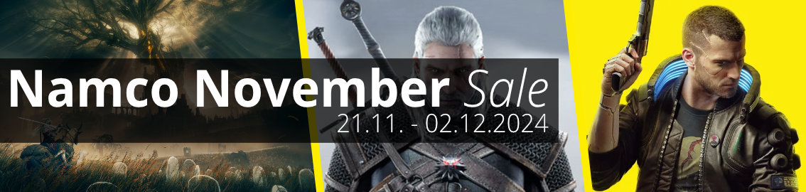 Namco November Sale vom 21. November bis zum 02. Dezember 2024