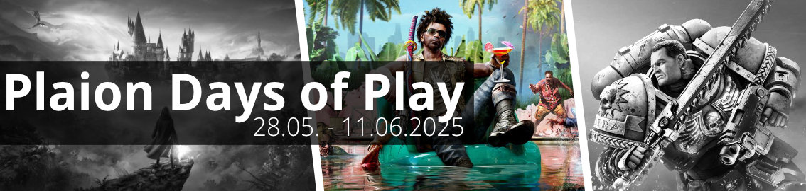 Plaion Days of Play vom 28. Mai bis zum 11. Juni 2025