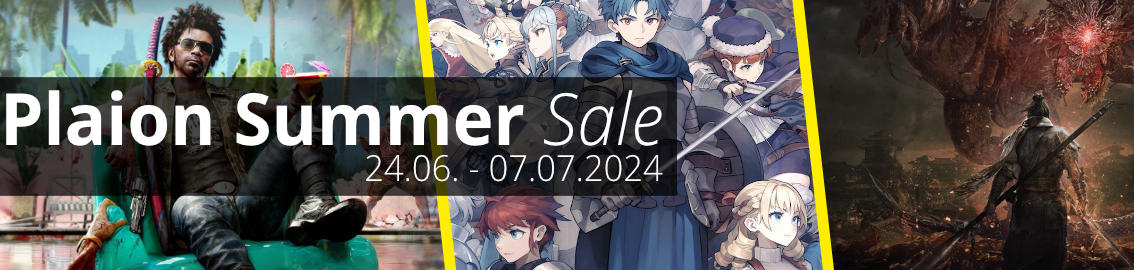 Plaion Summer Sale von 24. Juni bis zum 6. Juli 2024