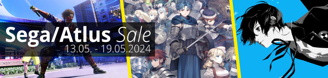 Sega/Atlus Sale von 13. bis zum 19. Mai 2024