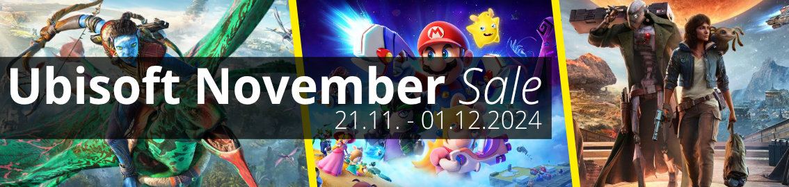 Ubisoft November Sale vom 21. November bis zum 01. Dezember 2024