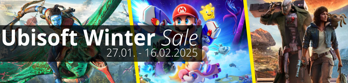 Ubisoft Wintersale von 27. Jnner bis zum 16. Februar 2025