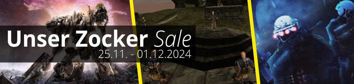 Gameware Zocker Sale vom 25. November bis zum 01. Dezember 2024