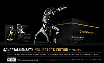 Mortal Kombat X Kollectors Edition by Coarse US-exklusiver Import.